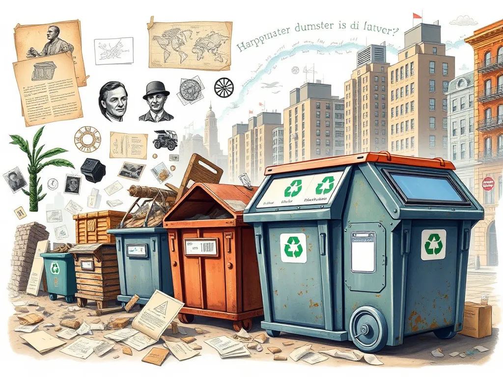 A Deep Dive into Dumpster Rental History: From Past to Present